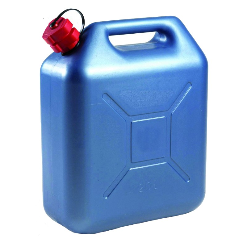Jerrycan sur roues, réservoir à carburant 53 litres avec pistolet de  distribution essence diesel kérosène, distributeur nomade
