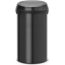 Poubelle BRABANTIA Touchbin 60L Noir