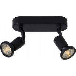 JASTER Barre 2 spots LED noir