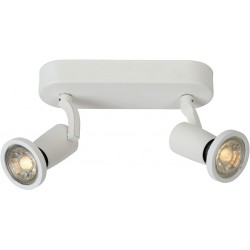 JASTER Barre 2 spots LED blanc