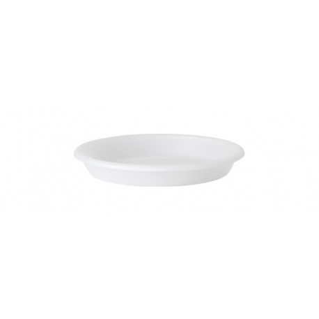 Soucoupe ronde PVC 13 translucide