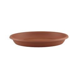 Soucoupe ronde PVC 22 terracotta