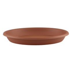 Soucoupe ronde PVC 30 terracotta