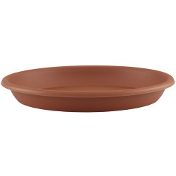 Soucoupe ronde PVC 35 terracotta