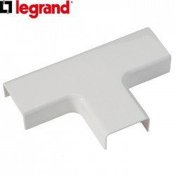 Raccord T pour goulotte DLP 32x12,5 blanc