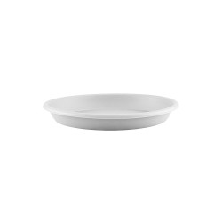 Soucoupe ronde PVC 15 blanc