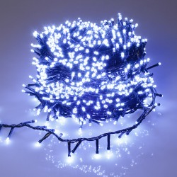 Guirlande SHIMMERLIGHT 34 mètres 1500 LEDs blanc froid