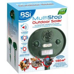 Répulsif électronique MULTISTOP Outdoor Solar