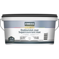 FINESS Supercouvrant Mat 2,5L White