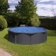 Piscine MALDIVE anthracite 480/120