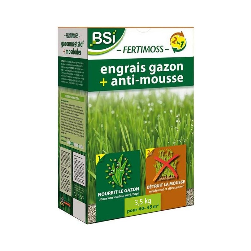 Engrais Gazon Anti-Mousse Algoflash