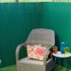 Canisse Paravent PVC vert 1x3M