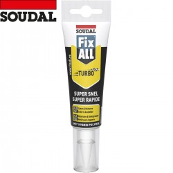 SOUDAL tube mastic colle Fix all turbo blanc 290ml