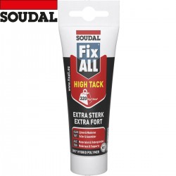 SOUDAL tube mastic colle Fix all high tack blanc 290ml