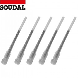 SOUDAL 5 embouts mélangeurs pour fixation chimique