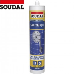 SOUDAL silicone sanitaire transparent 290ml