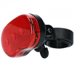 Feu arrière oval 3 LEDs rouge