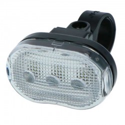 Feu avant oval 3 LEDs blanc