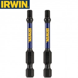 2 embouts de vissage IRWIN Impactpro HEX5