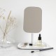 Miroir avec plateau BRABANTIA Renew blanc