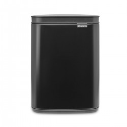 Poubelle murale BRABANTIA Bo Waste Bin 4L Noir Mat