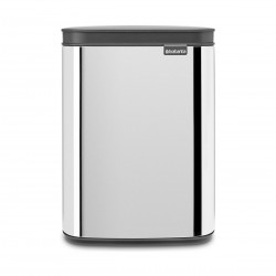 Poubelle murale BRABANTIA Bo Waste Bin 4L Acier brillant