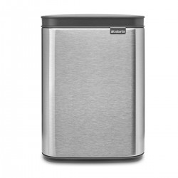 Poubelle murale BRABANTIA Bo Waste Bin 4L Acier mat