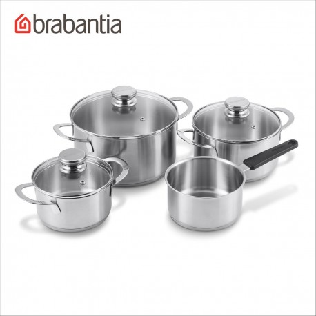 Ensemble de cuisson 7 pièces inox ENJOYEMENT BRABANTIA