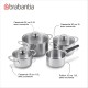 Ensemble de cuisson 7 pièces inox ENJOYEMENT BRABANTIA