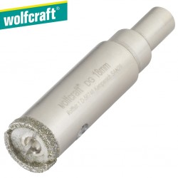 Trépan diamant pour carrelage WOLFCRAFT Ø18mm