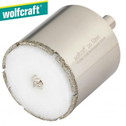 Trépan diamant pour carrelage WOLFCRAFT Ø53mm