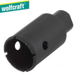 Trépan diamant meuleuse pour carrelage WOLFCRAFT Ø35mm