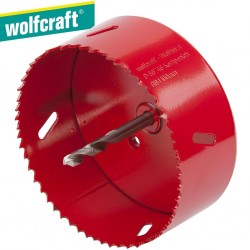 Scie-cloche BIM 6 pans multi-matériaux WOLFCRAFT Ø100mm