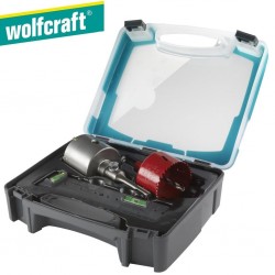 Coffret scie-cloche et trépan Ø68mm WOLFCRAFT