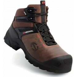 Bottines de sécurité S3 HECKEL cuir brun