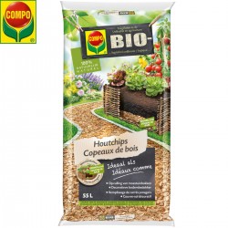 Copeaux de bois bio COMPO 55 litres