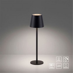 Euria lampe de table noire