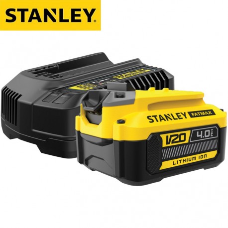 Chargeur + 1 batteries 4Ah V20 18V STANLEY FatMax