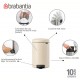 Poubelle BRABANTIA NewIcon 12L Satin taupe