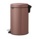 Poubelle BRABANTIA NewIcon 12L Satin taupe