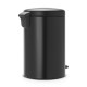 Poubelle BRABANTIA NewIcon 20L Noir mat