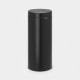 Poubelle BRABANTIA Touch Bin 30L Noir mat