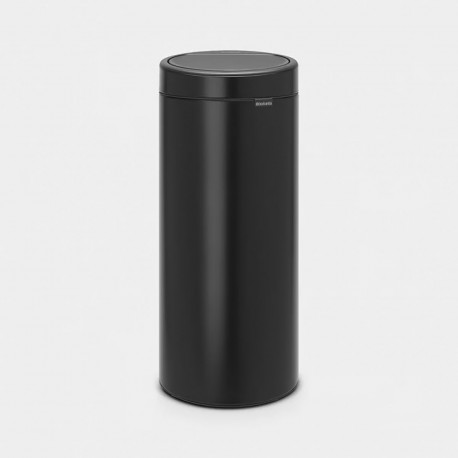 Poubelle BRABANTIA Touch Bin 30L Noir mat