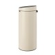 Poubelle BRABANTIA Touch Bin 30L Beige