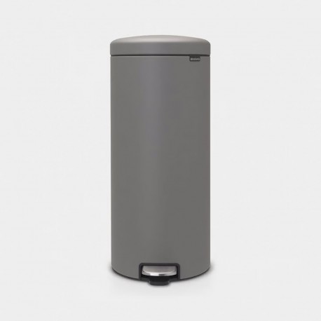 Poubelle BRABANTIA NewIcon 30L Gris minéral