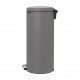 Poubelle BRABANTIA NewIcon 30L Gris minéral