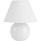 PRIMO Lampe de table 1xE14 blanc