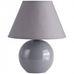 PRIMO Lampe de table 1xE14 gris