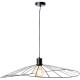 LEIKA suspension 70cm noire 1 ampoule