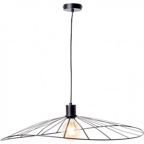 LEIKA suspension 70cm noire 1 ampoule